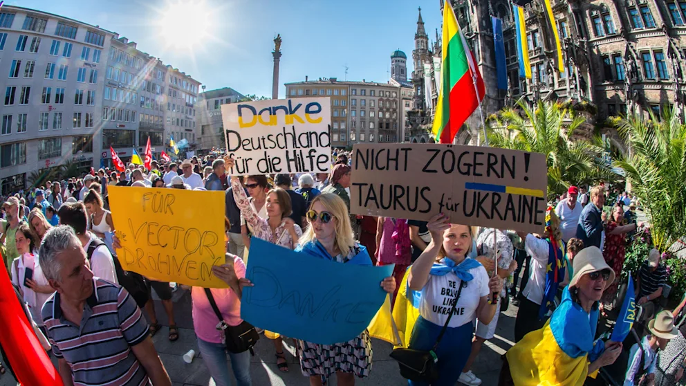 Lietuvė Vokietijos spaudoje: nedelsti, Taurus Ukrainai!